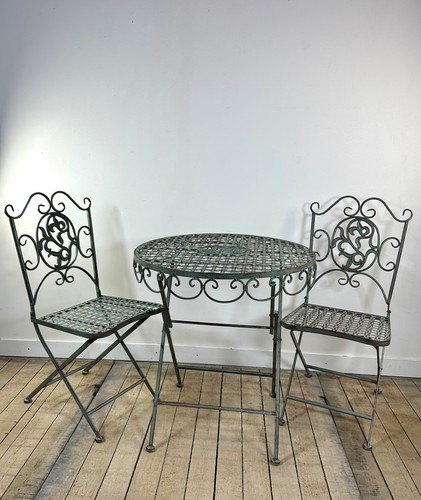 Salon jardin fer forgé - salon,