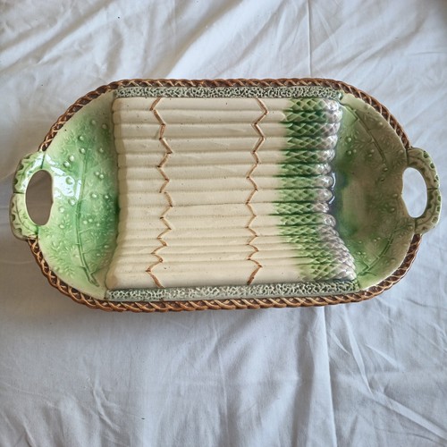 Ancien plat asperges en - ancien,