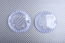 Cabochons / Caches Clignotants Avant Clairs KAWASAKI VULCAN 750 VN750 1986-1994