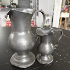 PICHETS EN ÉTAINS A 97% ANNÉES 1960-1970