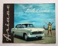 Original French Brochure Simca