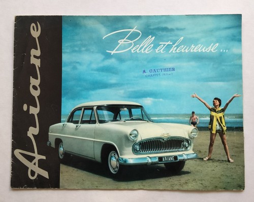 Original french brochure simca - french,