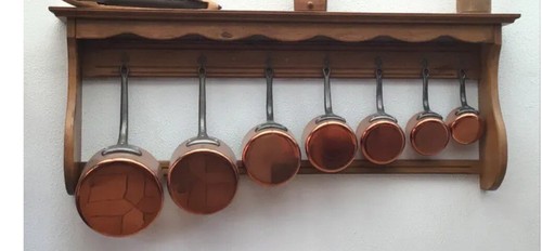 Lot 7anciennes casseroles - de,