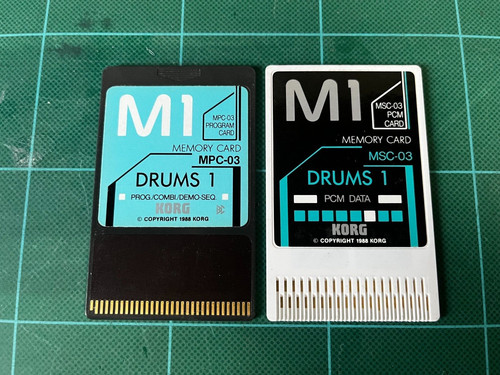 Korg pcm program - program, cards