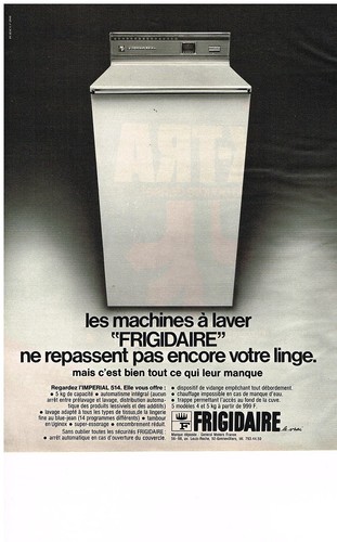 Advertisement 1971 fridge - advertisement,