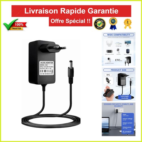 Adaptateur secteur 12v 24w - adaptateur,