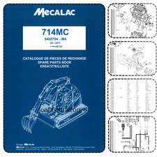 Mecalac 714MC 5400704 85122 Parts Catalog PDF