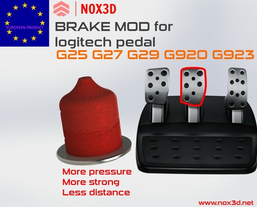 Rubber adapter logitech pedal - adapter,