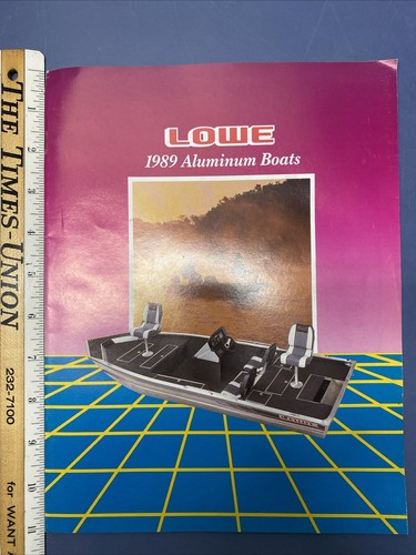 Nos 1989 lowe aluminum boats - nos,