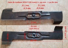 LAME DE TONDEUSES WOLF