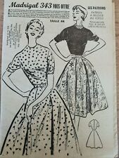 ANCIEN PATRON MADRIGAL N° 343