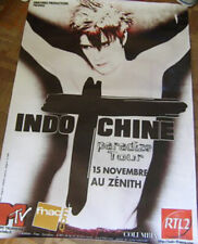 INDOCHINA - Zenith PARADIZE TOUR - Paris poster - 100 x 70 approx.