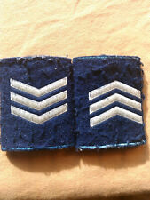 01681 passant d'epaule tissu de police belge agent brigadier principal