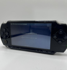 Sony PSP Slim 2004 PlayStation Black Black FOR PARTS Original Console Used