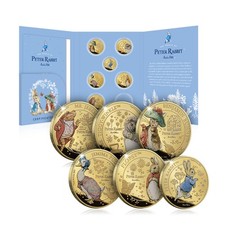 Whiskers and Tales Beatrix Potter Peter Rabbit 2025 Collection - 6 Gold Coins