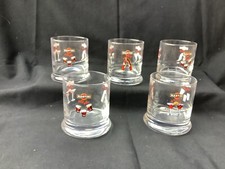 Lot De 5 Verres Martini Neufs