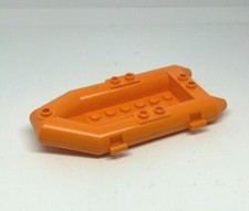LEGO: Inflatable Boat Canoe - REF 30086 Orange - Set 60197 60095 41339 4210