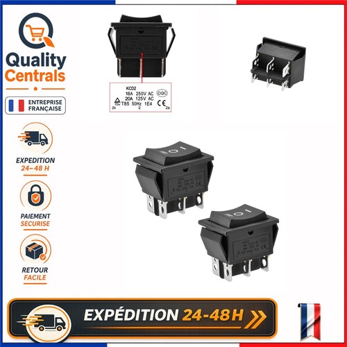 Interrupteurs bascule dpdt - interrupteurs,