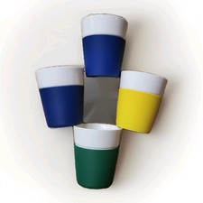 GrandS MUGS  À CAFÉ BODUM CAPPUCCINO  SILICONE  4 COULEURS 25 Cl 