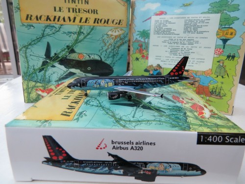 Brussels airlines a320 tintin - airlines,
