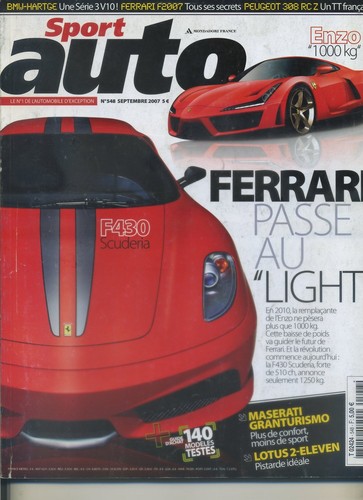 Sport auto 548 2007 - sport, 09/2007