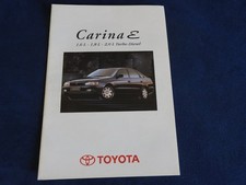 catalogue toyota carina E 1,6l