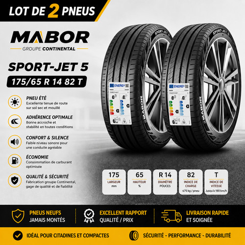 Lot pneus 175 - 🛞, 2