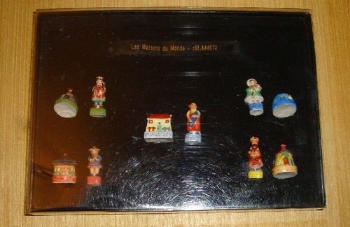 Coffret fèves les maisons - les,