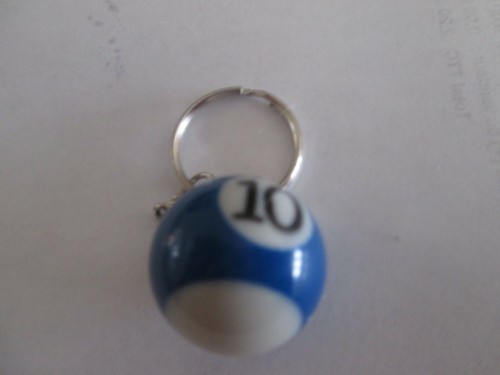 Porte clé boule billard - billard, 25