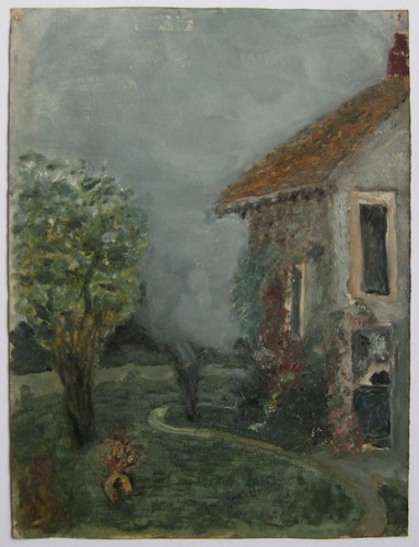 Peinture huile sur - À,