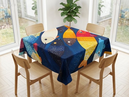 Nappe carré anti tache - , en