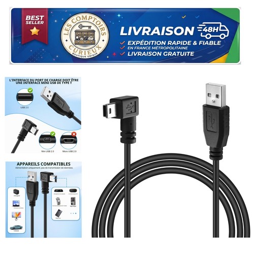 Câble usb mini - câble,