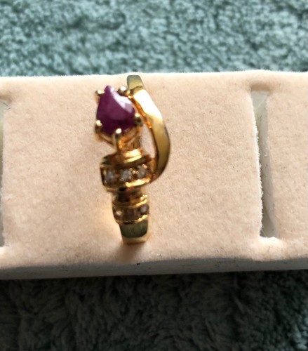 Bague plaque sertie de - bague,