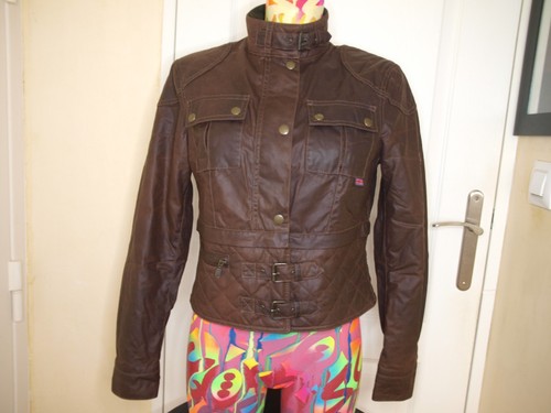 Veste belstaff motarde avec - veste,