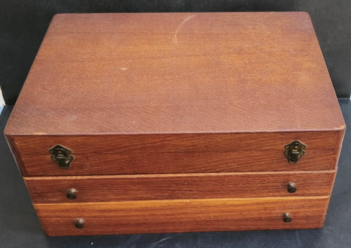 Coffret bois ménagère