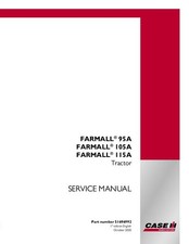 CASE IH FARMALL 95A, FARMALL 105A, FARMALL 115A UTILITY TRACTOR SERVICE MANUAL