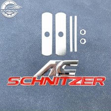 Metal AC Schnitzer Emblem Car Grille Badge Car Auto Trunk Rear Tailgate