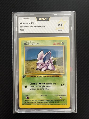 Carte pokémon nidoran - carte,