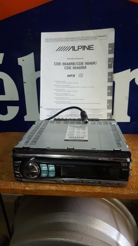 Autoradio vintage alpine - cd,