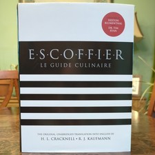 Escoffier: Le Guide Culinaire - Hardcover w/DJ Unabridged Original Translation