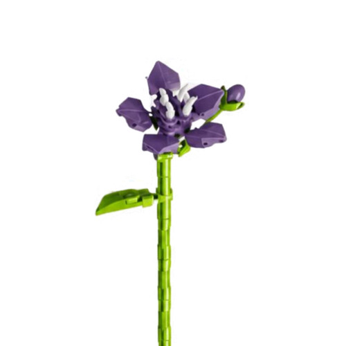 Fleur tige iris bloc - bloc, de