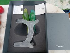 COUPLE DE PERRUCHES  EN PATTE