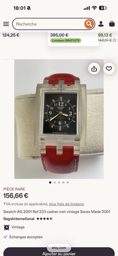 Swatch 2001 réf 233 - swatch, réf.
