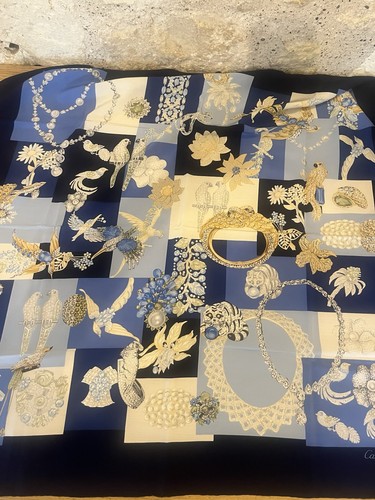Foulard cartier authentique - foulard,