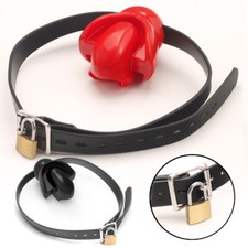 Silicone Open Mouth Gag Tongue