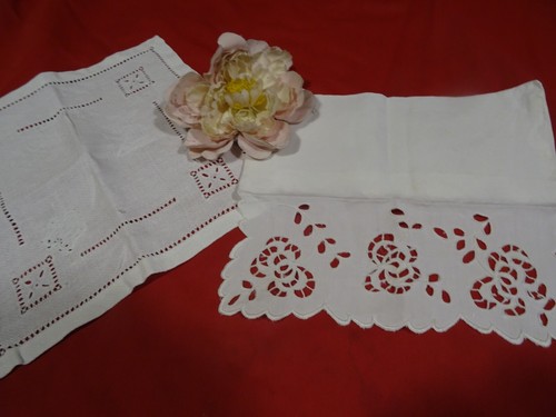 Lot lin blanc 2piéceslinge - ,
