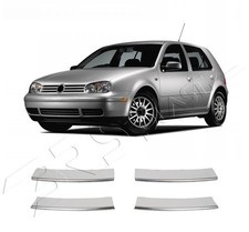 Grille avant VW Golf 4 4 pièces - garniture en acier inoxydable chromé