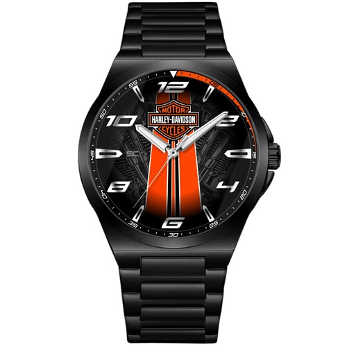 Montre poignet noire en - montre, de