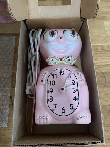 Vintage kit cat - kit, klock