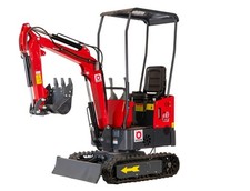 Mini-pelle 1 tonne moteur Koop